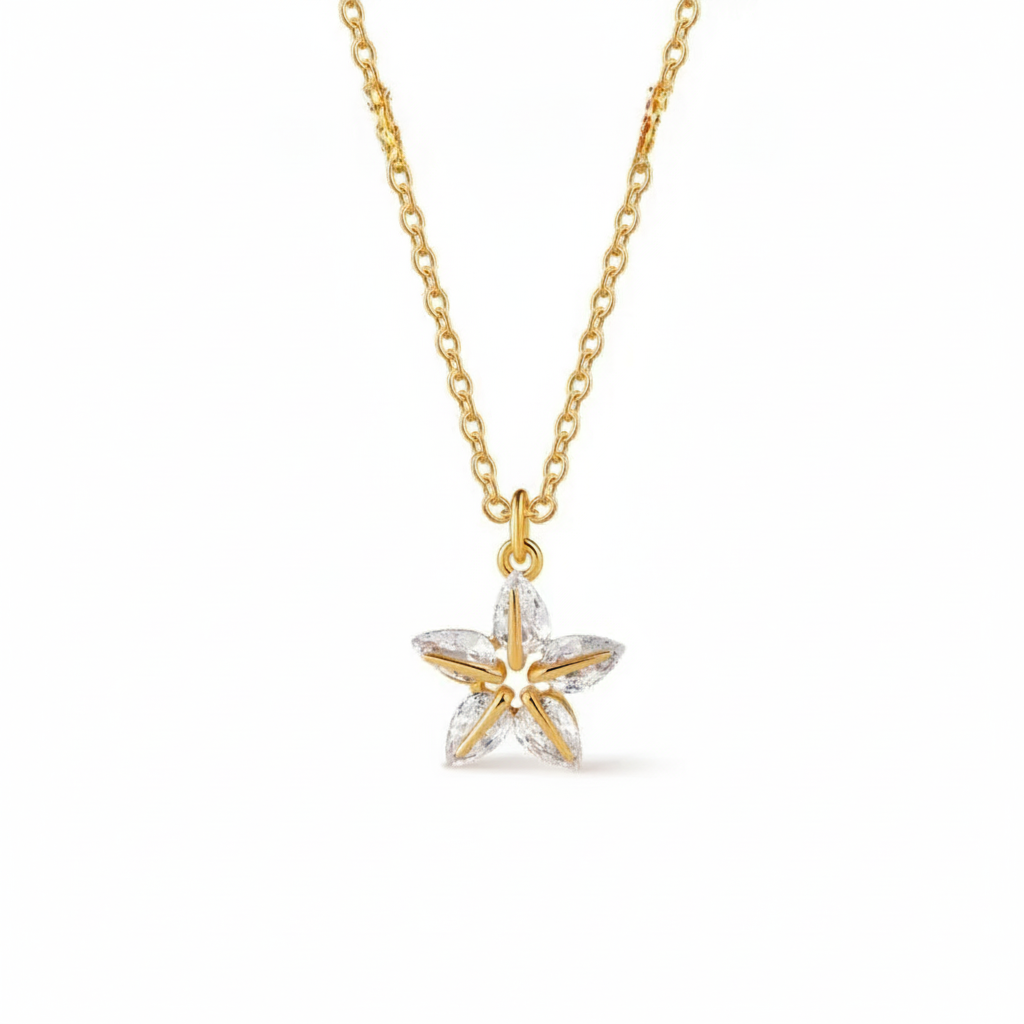 Luxy Chic Leaf Necklace
