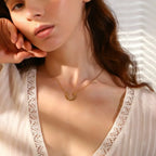 Luxy Sun Flower Rhinestone Necklace - Diatoms