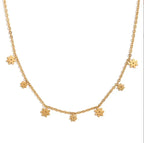 Floral Crush Necklace - Diatoms