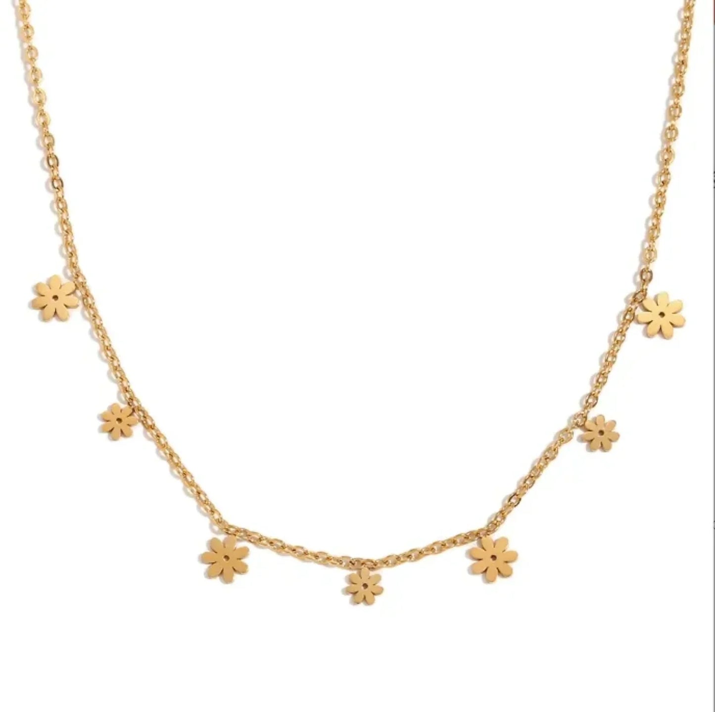 Floral Crush Necklace - Diatoms