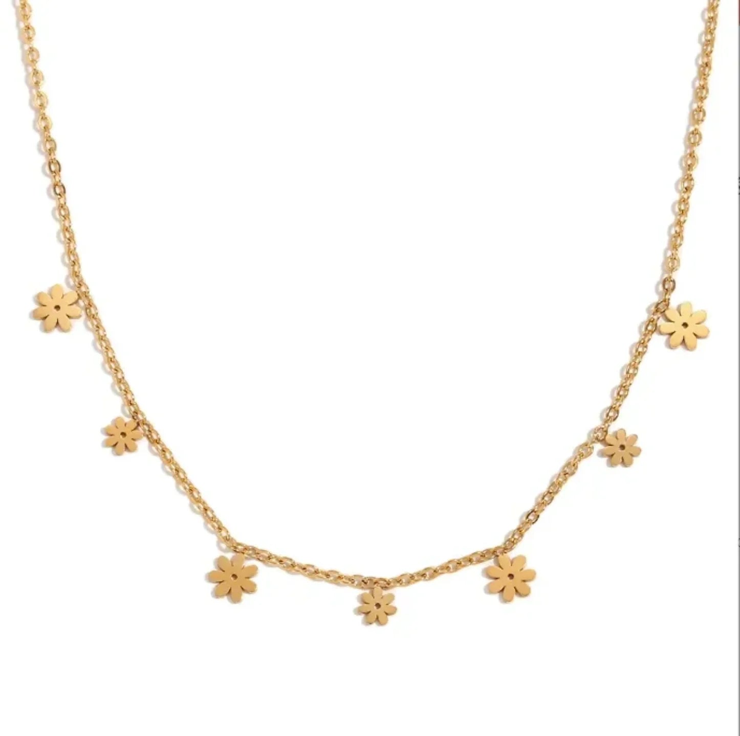 Floral Crush Necklace - Diatoms