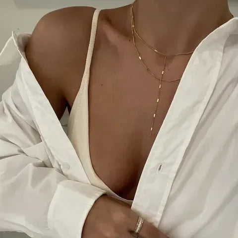 Double Row Necklace - Diatoms