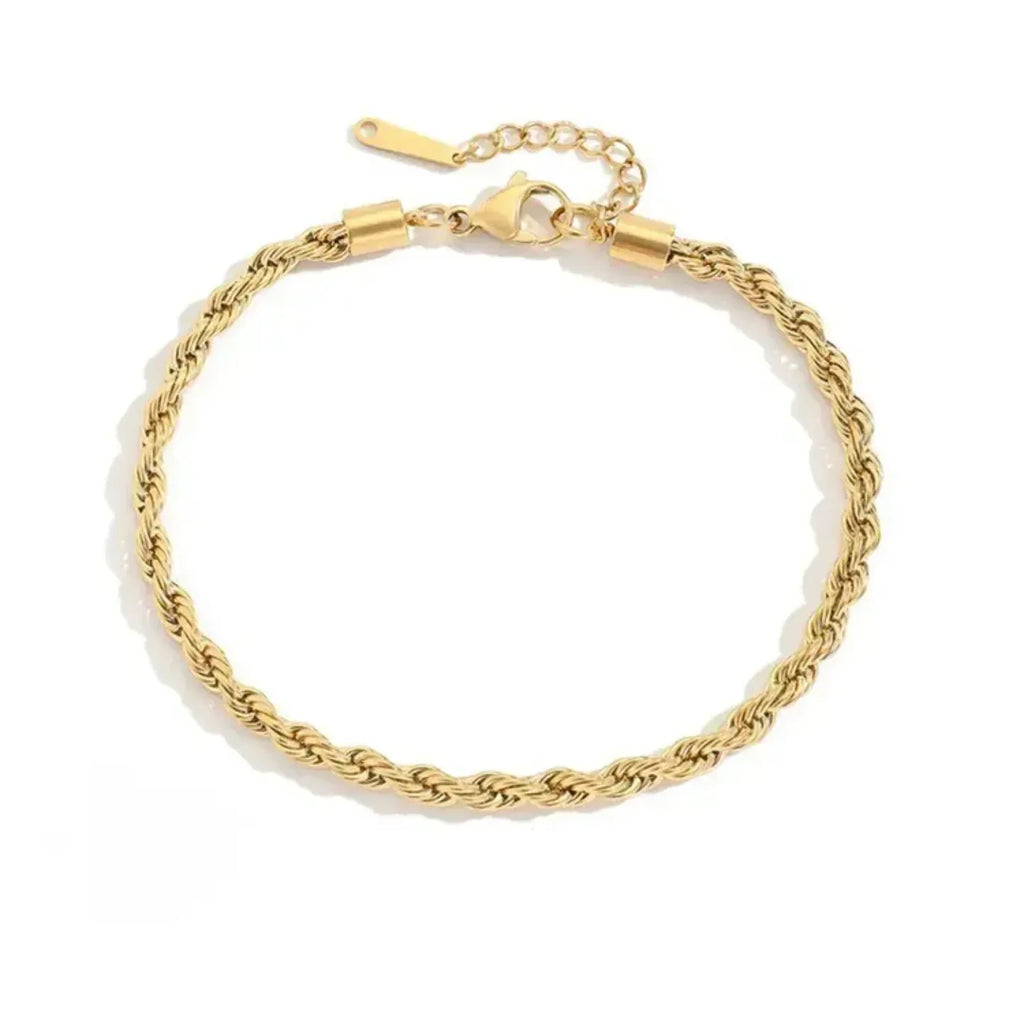 Bling Buzz Twisted Chain Necklace - Diatoms