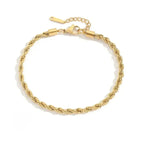 Bling Buzz Twisted Chain Necklace - Diatoms