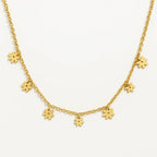 Floral Crush Necklace - Diatoms