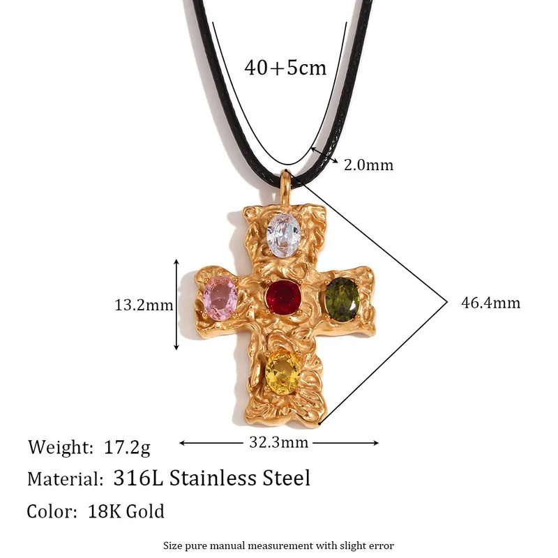 Radiant Reverence Cross Pendant
