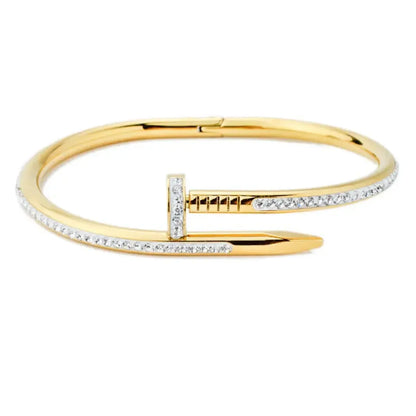 Nail Diamond Bracelet - Diatoms