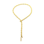 Modern Style Classic Irregular Tassel Necklace - Diatoms