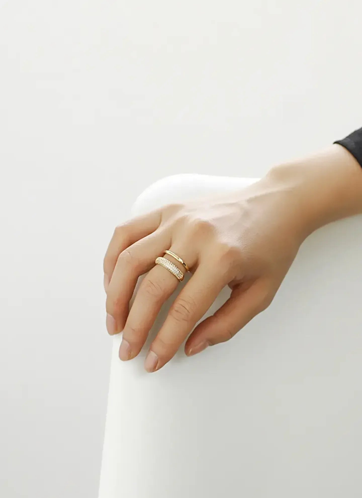 Global Glam Open Rings - Diatoms