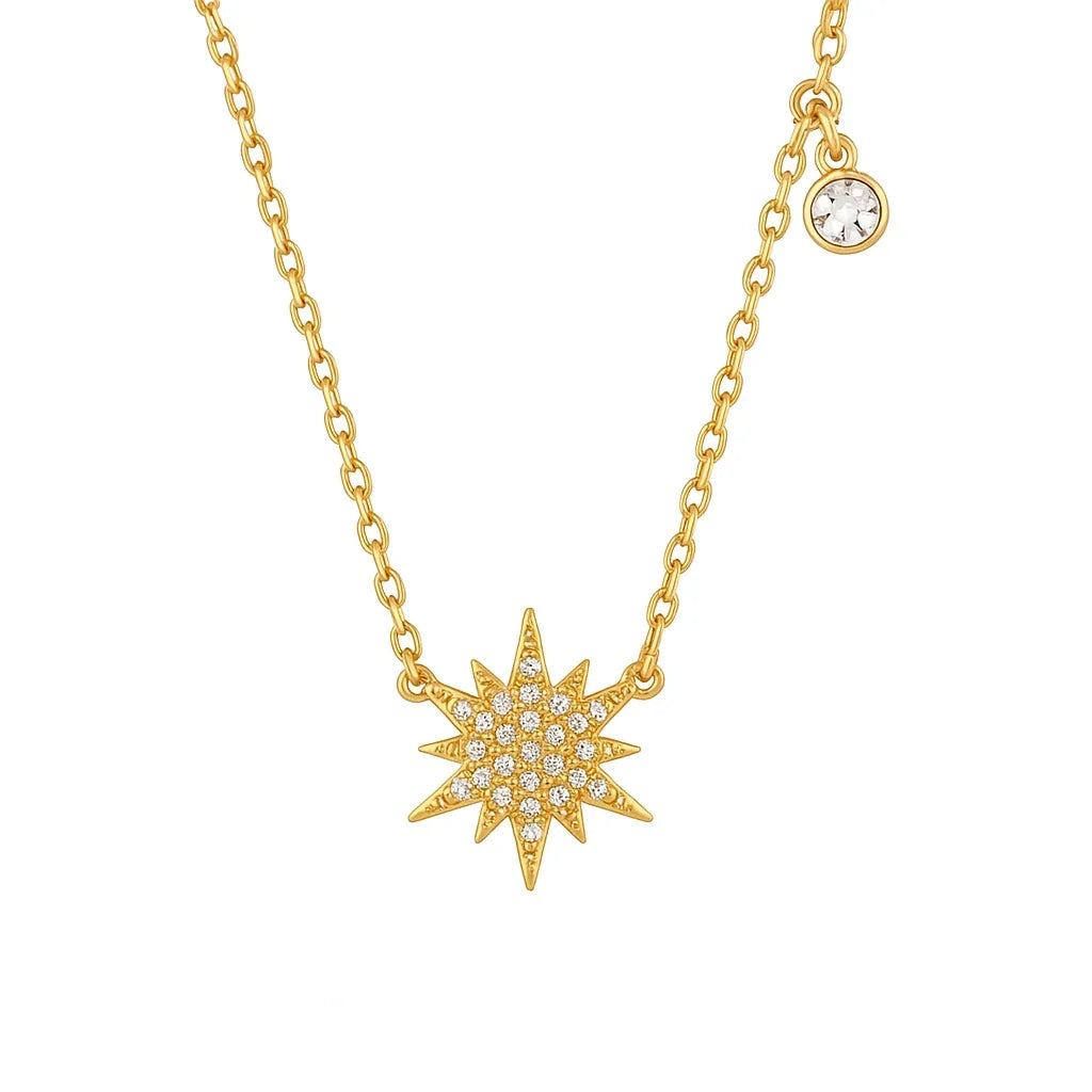 Stay Golden Pendant - Diatoms
