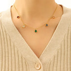 Luxy Colourful Stones Necklace