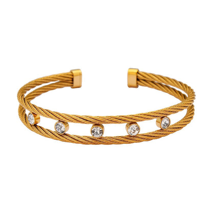 Luxe Diamond Link Bracelet