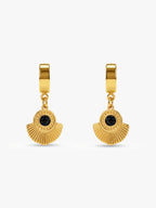 Bling Sunburst Earrings Set