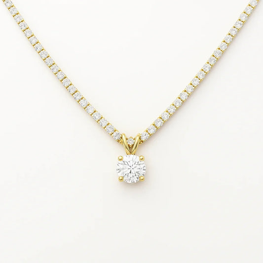 Glittering Glam Pendant - Diatoms