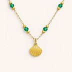 Luxy Shell Necklace & Bracelet - Diatoms