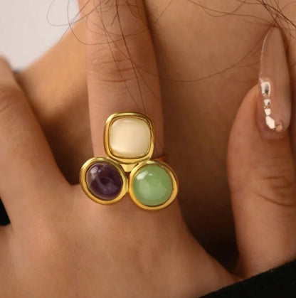 Retro Vintage Style 2.0 Adjustable Ring