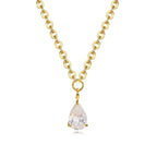 Luxe Elegant Diamond Necklace - Diatoms