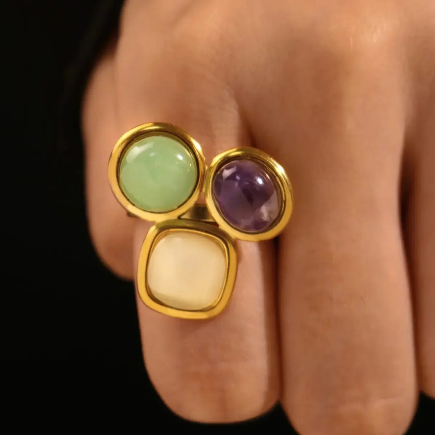 Retro Vintage Style 2.0 Adjustable Ring