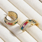 Vintage Style Hoop Earrings