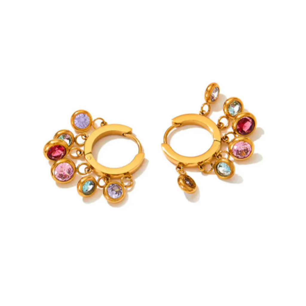 Artistic Charm Drop Earrings