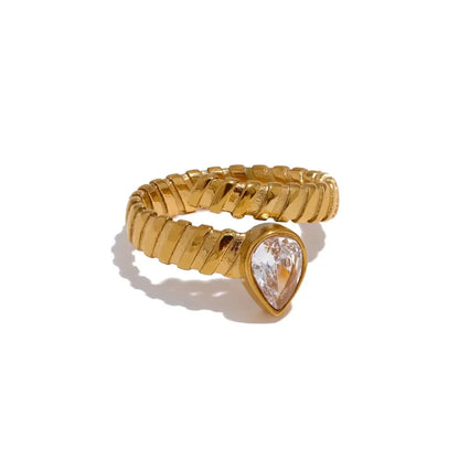 Empress Water Droplets Rings - Diatoms