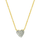 Soul Gem Heart Pendant - Diatoms