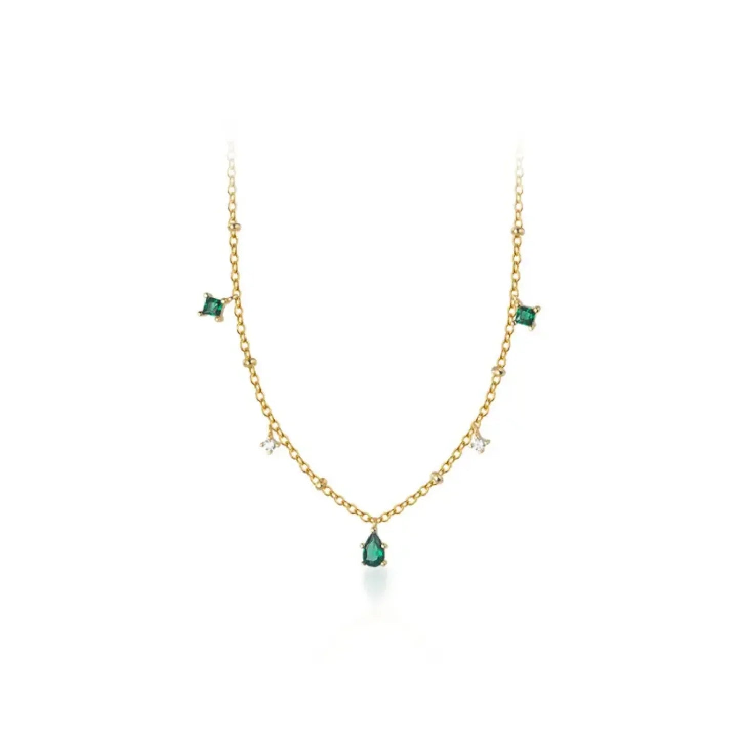 Clavicle Chain Niche Necklace - Diatoms