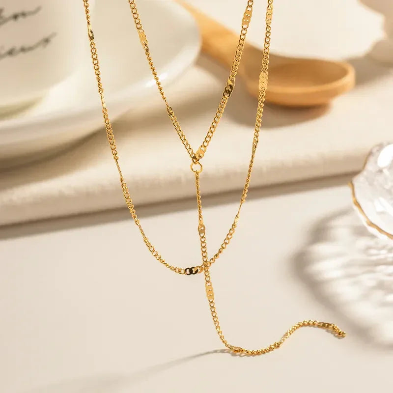 Double Row Necklace - Diatoms