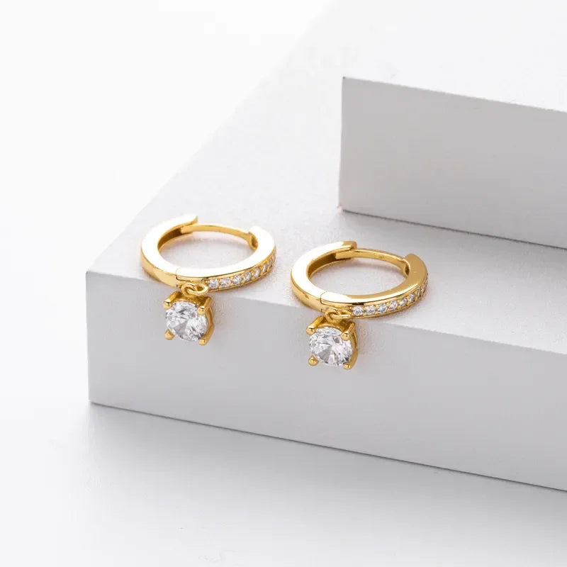 Simple Round Earrings