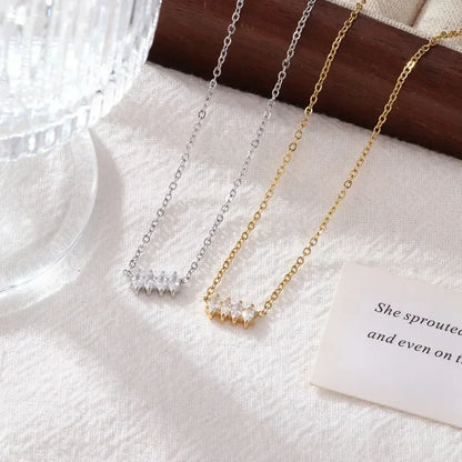 Diamond Studded Necklace - Diatoms