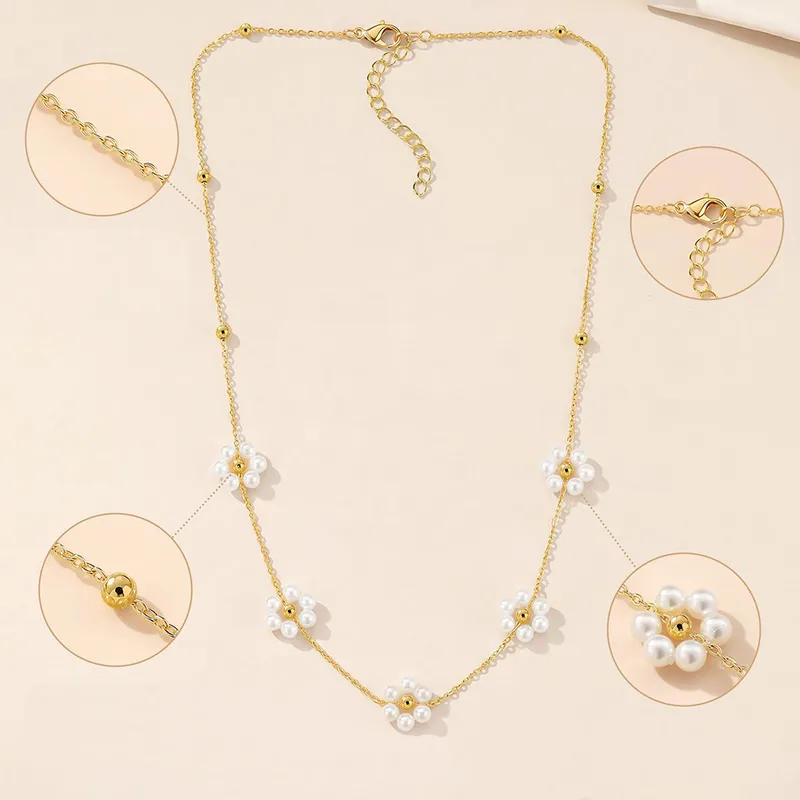 Pearl Blossom Necklace