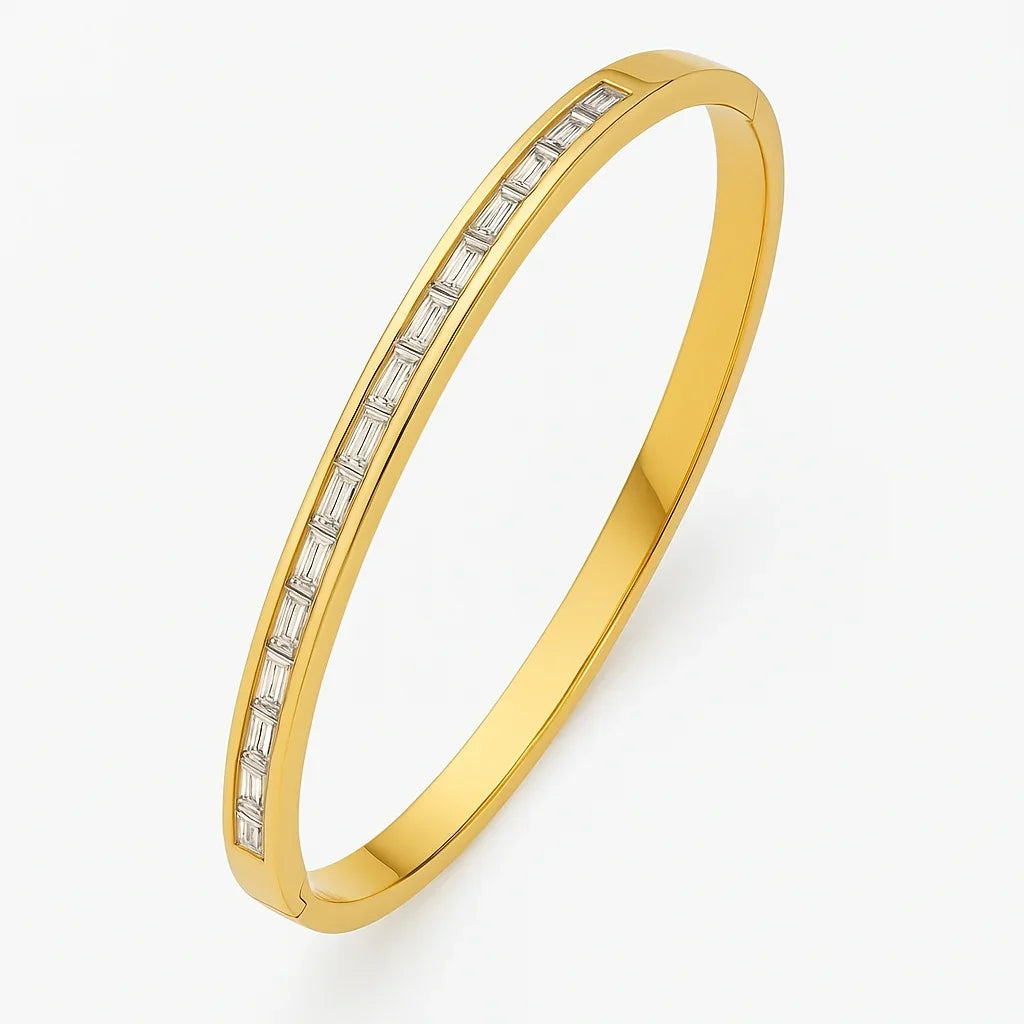Shine Whisper Rhinestones Bracelets - Diatoms