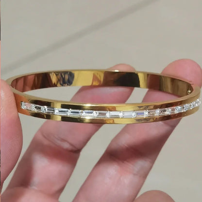 Shine Whisper Rhinestones Bracelets - Diatoms