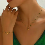 Luxy Shell Necklace & Bracelet - Diatoms