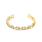 Sparkling Link Chain Bracelets - Diatoms