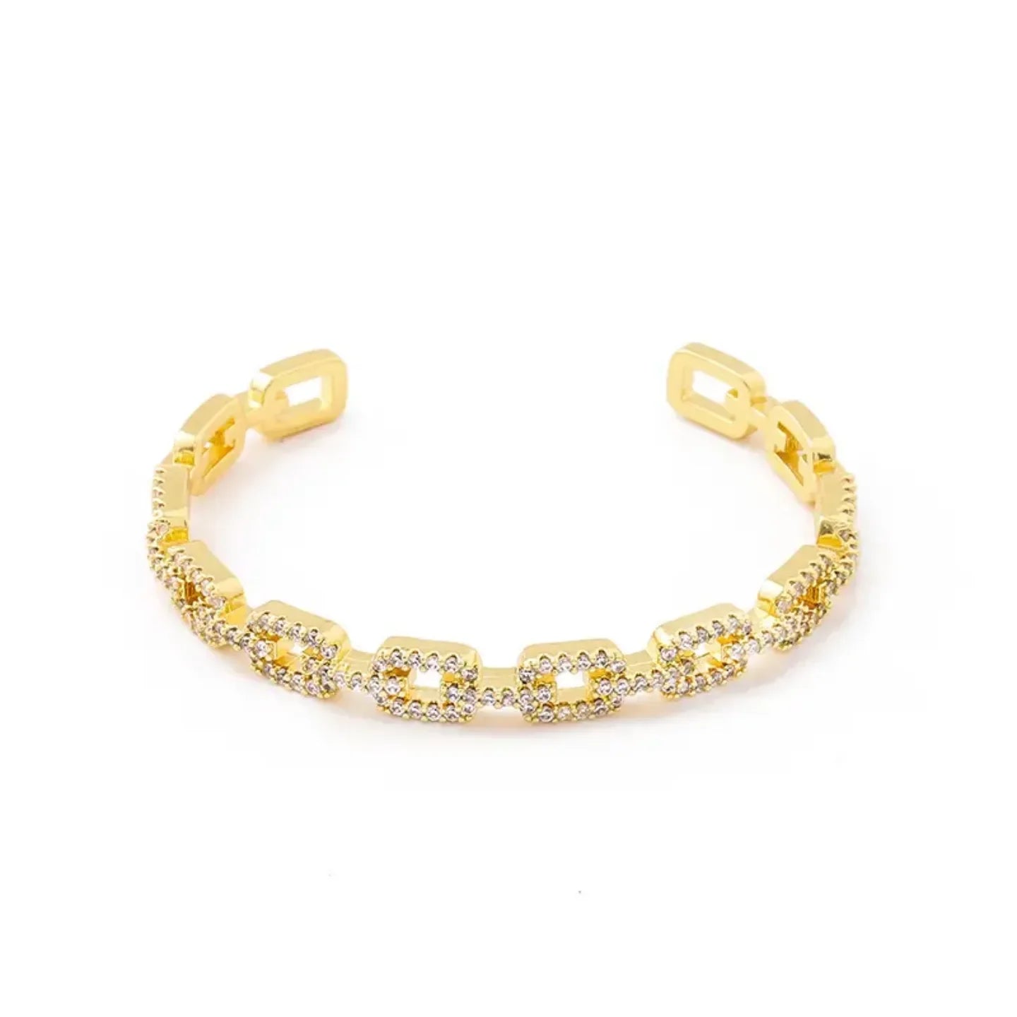 Sparkling Link Chain Bracelets - Diatoms