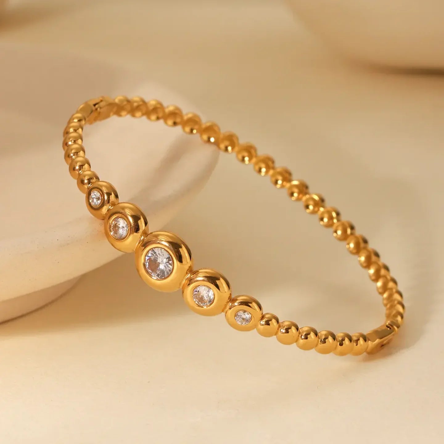 Modern Style Geometric Bangle