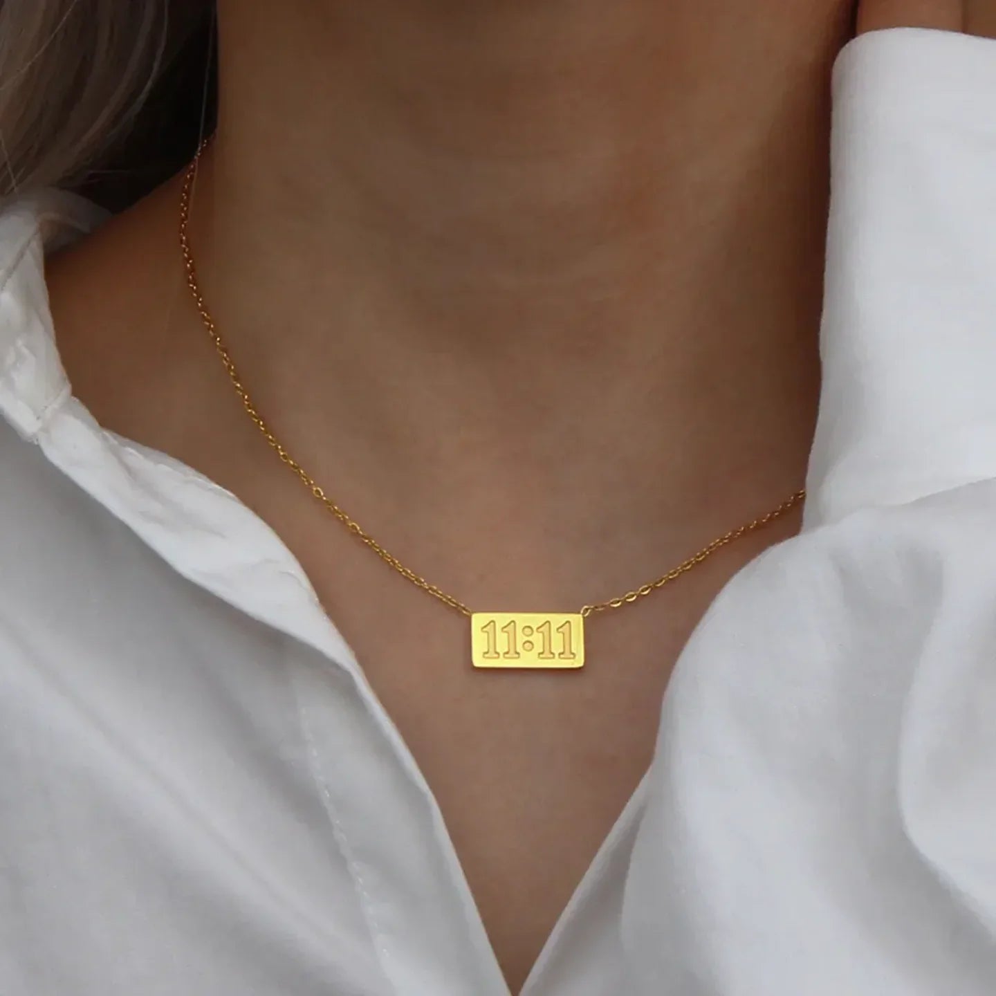11:11 Necklace - Diatoms