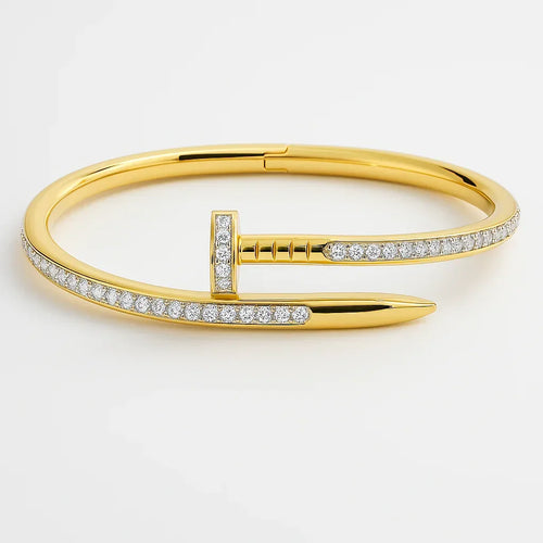 Nail Diamond Bracelet - Diatoms