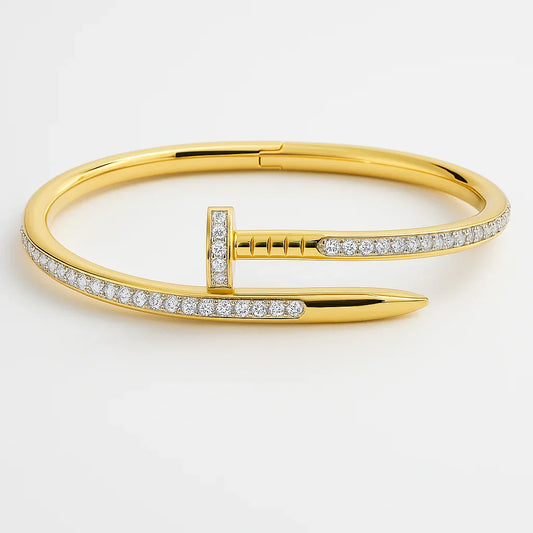 Nail Diamond Bracelet - Diatoms