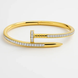 Nail Diamond Bracelet