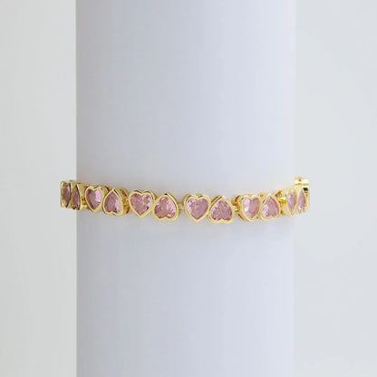 Heart Shape Bracelet - Diatoms