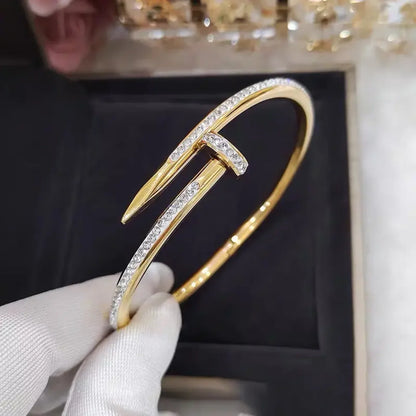Nail Diamond Bracelet - Diatoms