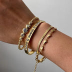 Modern Style Geometric Bangle