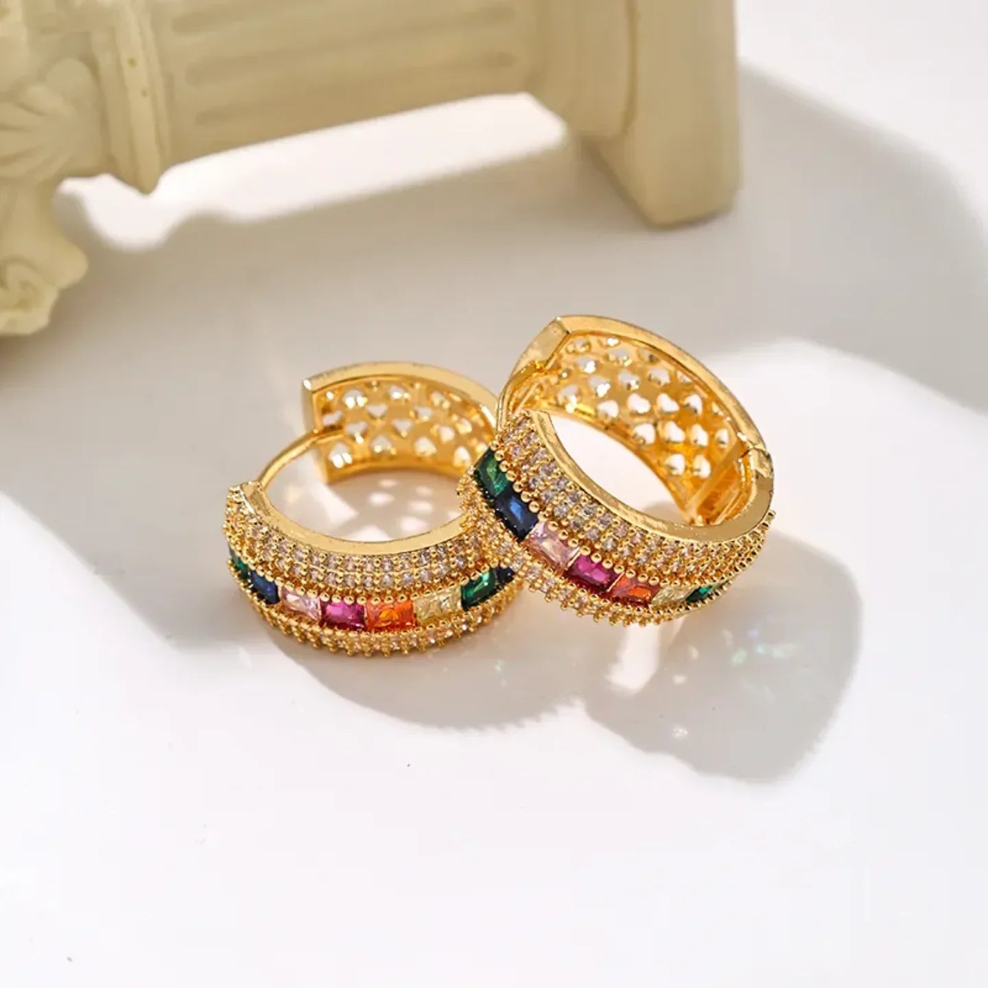 Vintage Style Hoop Earrings