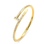 Nail Diamond Bracelet - Diatoms