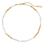 Baroque Pearl Necklace - Diatoms