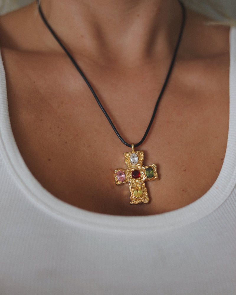 Radiant Reverence Cross Pendant