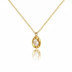 Lumina Water Droplet Necklace