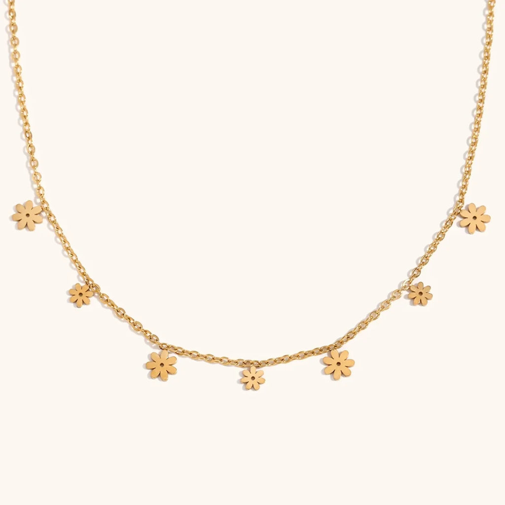 Floral Crush Necklace - Diatoms